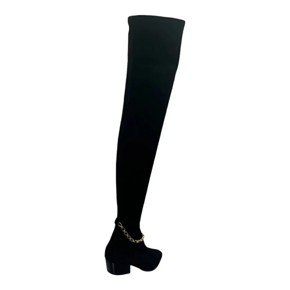 Stella Luna Over the Knee Suede Boots